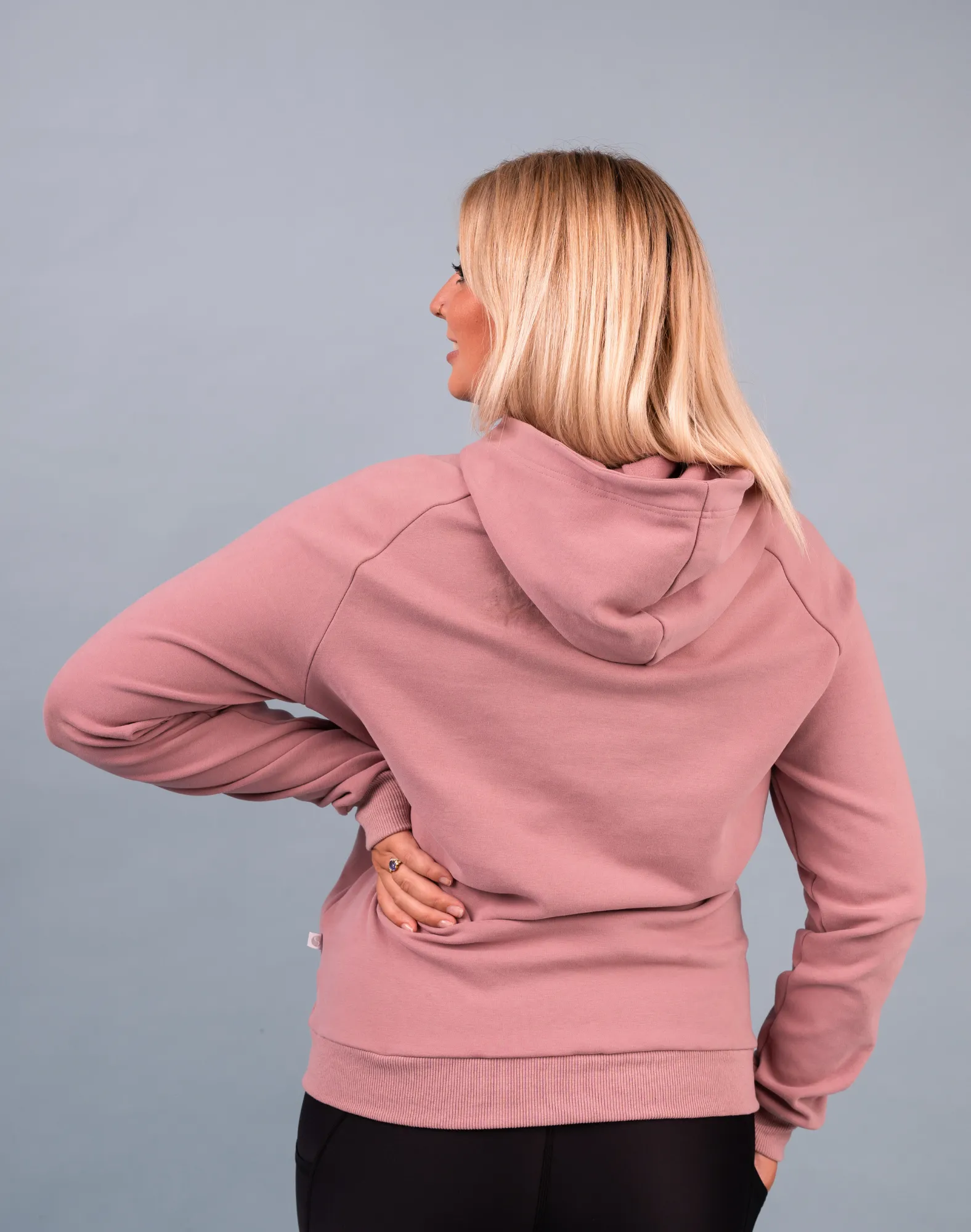 ** CLEARANCE ** Non BF - Women's Jumper | Jackson Hoodie Dusky Rose