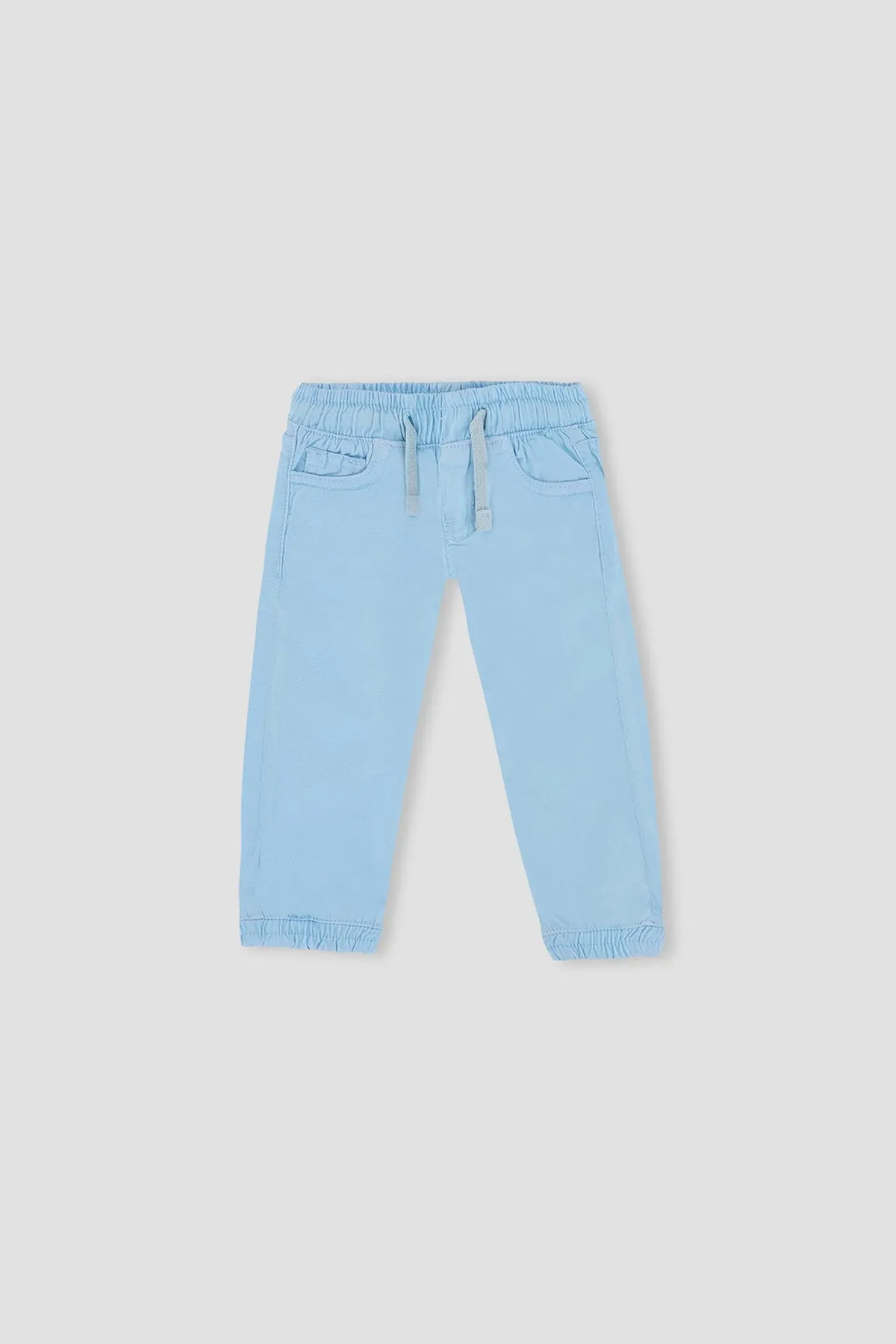 Alfons Denim Jogger Pant For Baby Boy - Sky Blue