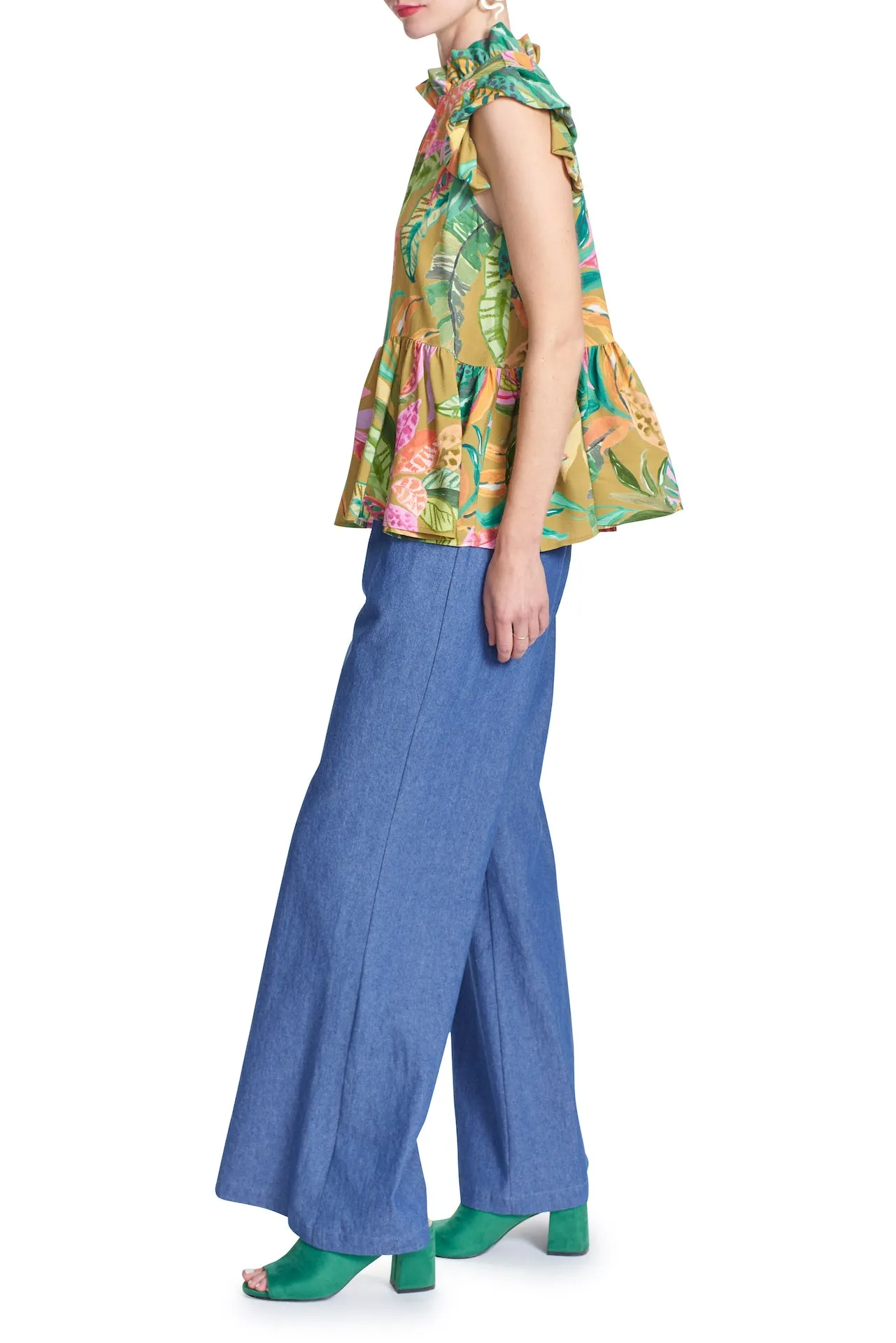 AURORA TOP- Tropicale- SUSTAINABLE