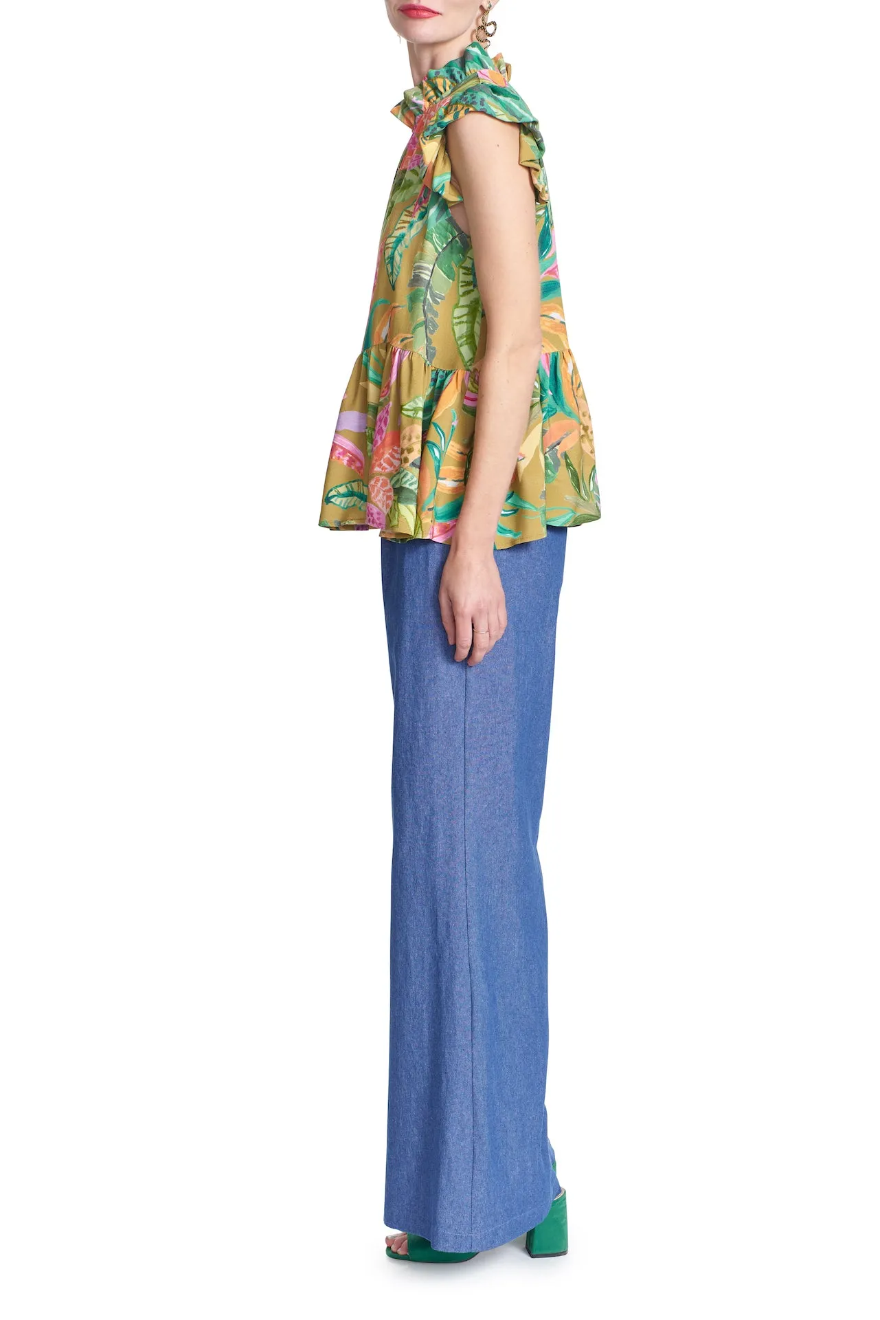 AURORA TOP- Tropicale- SUSTAINABLE
