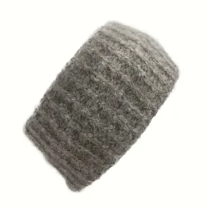 Autumn Ribbed Alpaca Ear Warmer Headband | Ethical Style