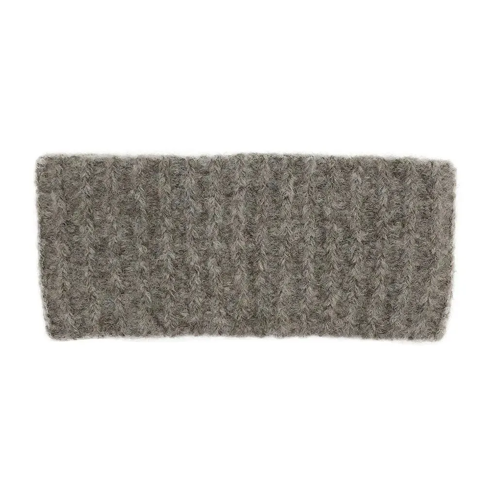 Autumn Ribbed Alpaca Ear Warmer Headband | Ethical Style