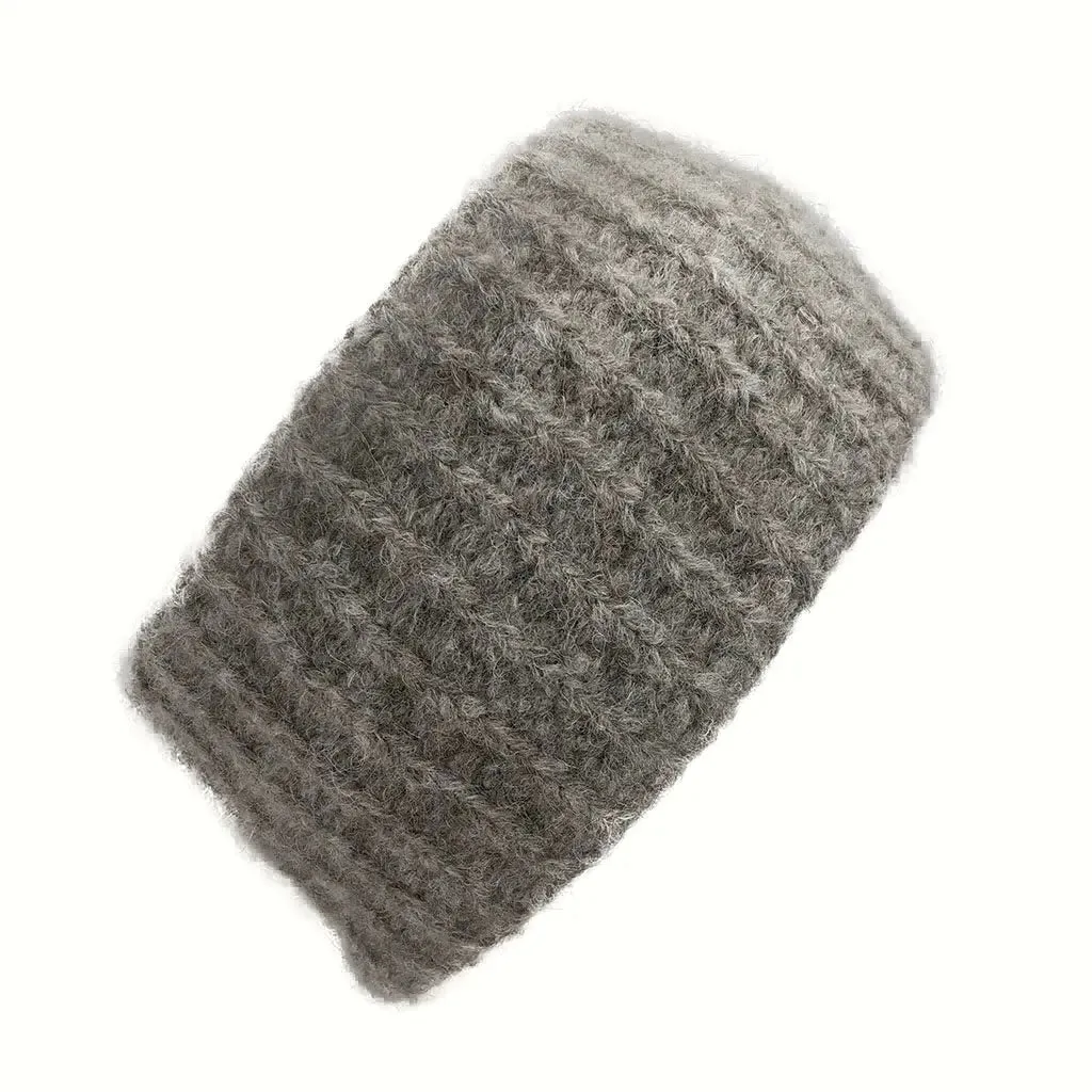 Autumn Ribbed Alpaca Ear Warmer Headband | Ethical Style