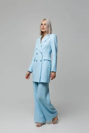 Blue Jacket-Dress