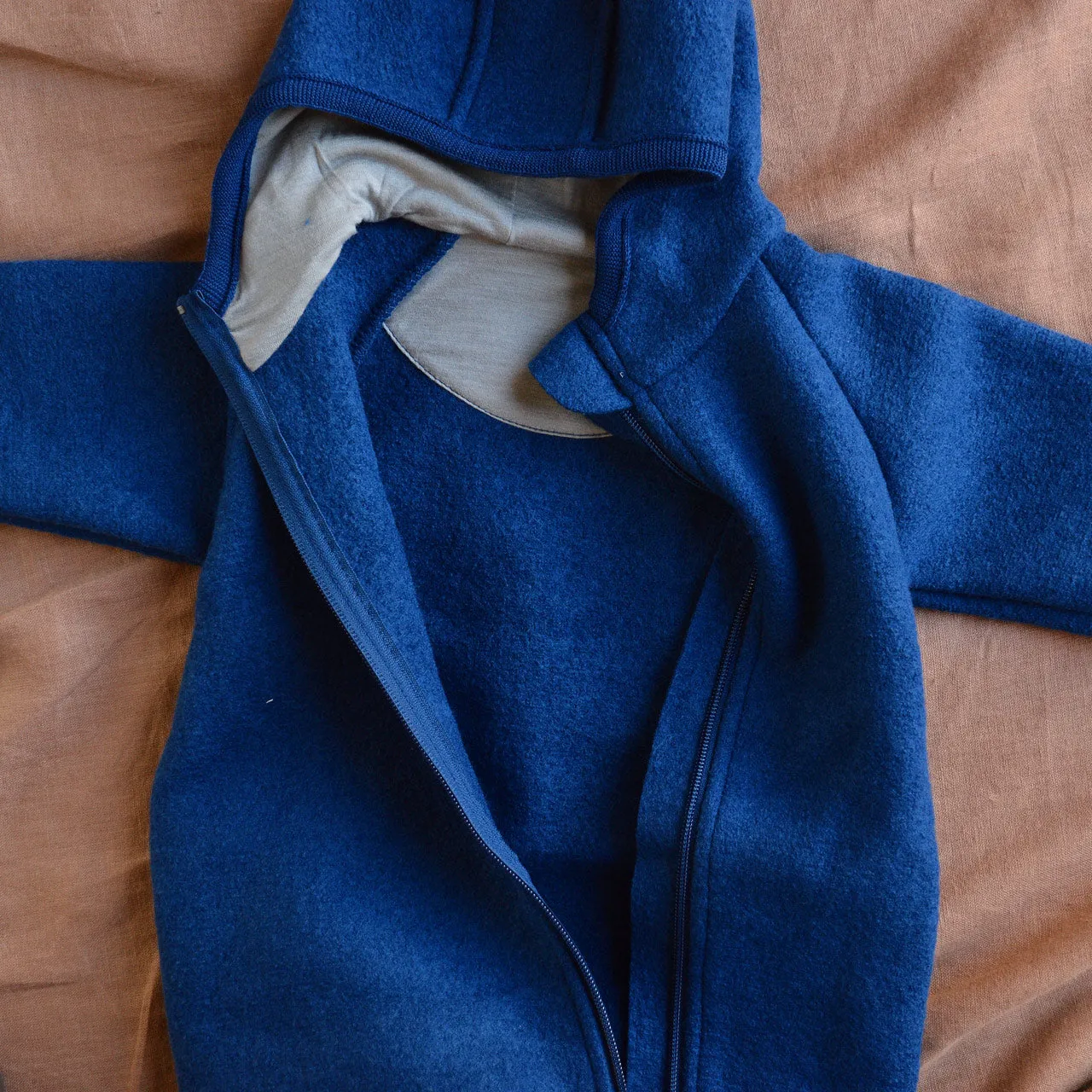 Boiled Wool Zip Overalls (6m-6y)