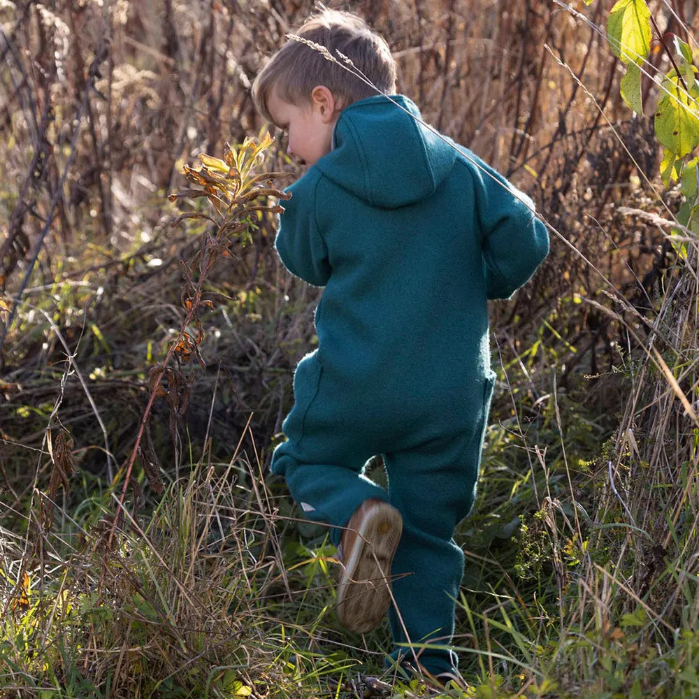 Boiled Wool Zip Overalls (6m-6y)