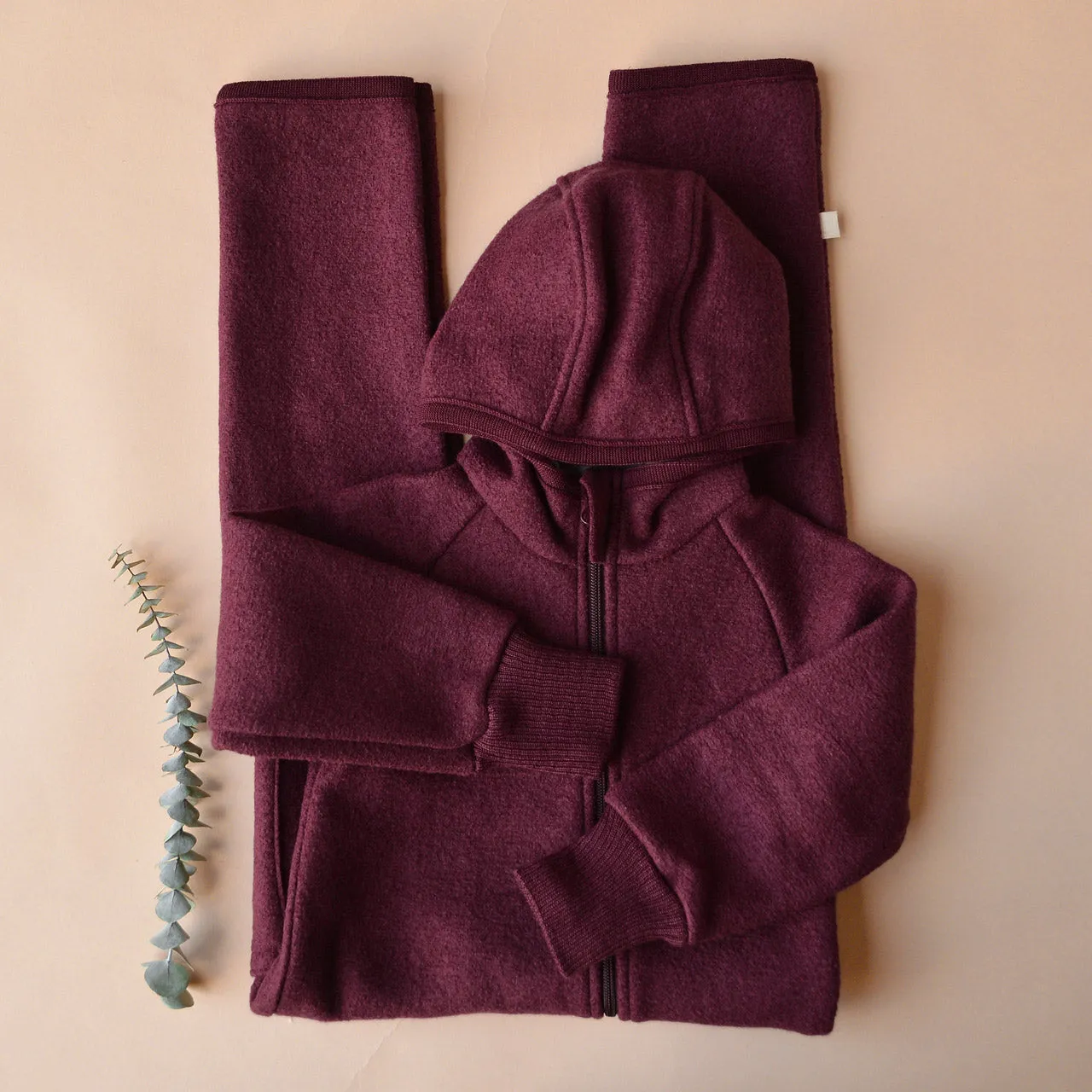 Boiled Wool Zip Overalls (6m-6y)