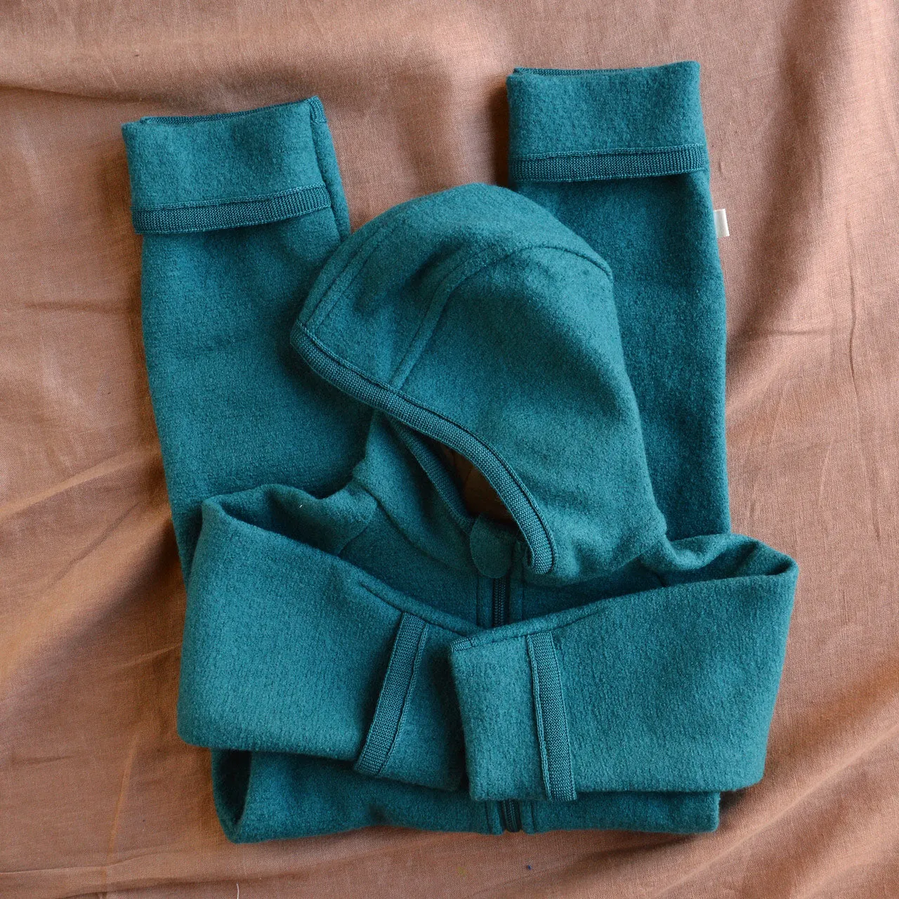 Boiled Wool Zip Overalls (6m-6y)