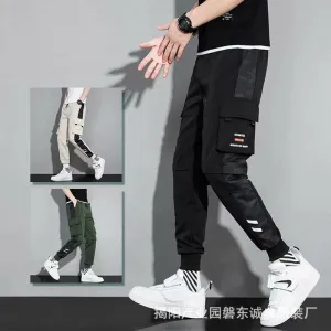 Cargo Pants Trendy INS Young Street Style Loose Sporty Pants