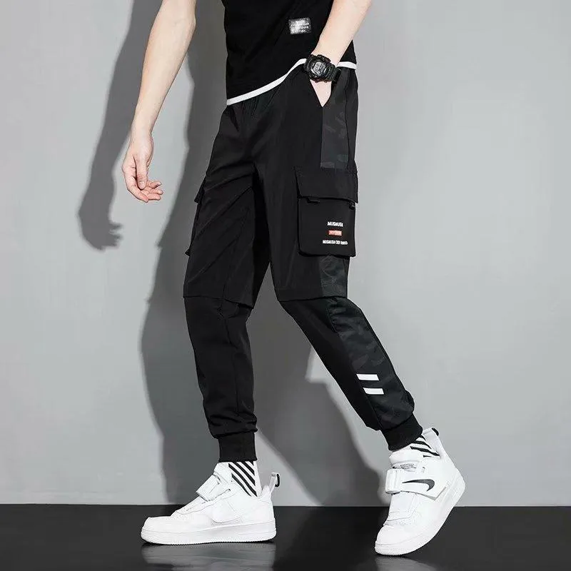 Cargo Pants Trendy INS Young Street Style Loose Sporty Pants