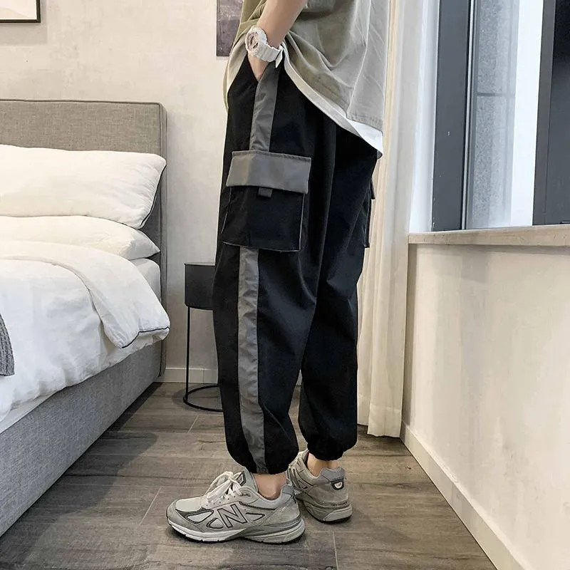 Cargo Pants Trendy INS Young Street Style Loose Sporty Pants