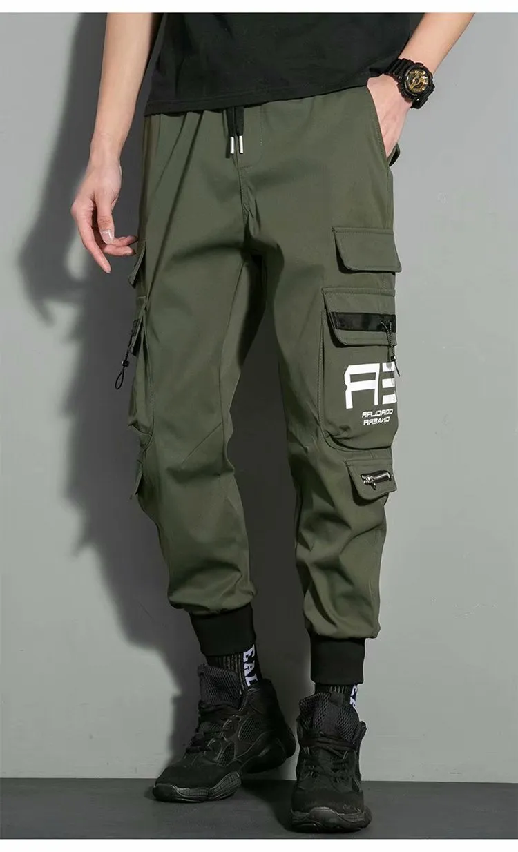 Cargo Pants Trendy INS Young Street Style Loose Sporty Pants