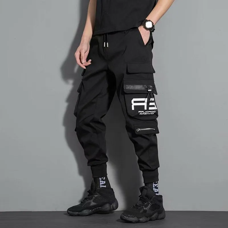 Cargo Pants Trendy INS Young Street Style Loose Sporty Pants