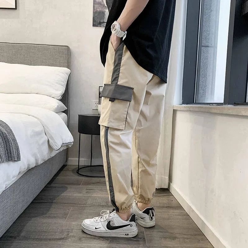 Cargo Pants Trendy INS Young Street Style Loose Sporty Pants