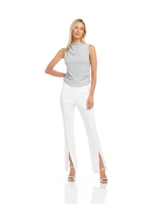 Fifteen Twenty Front Slit Pant - OFF WHITE