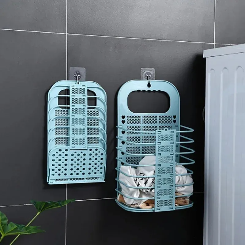 Foldable laundry basket