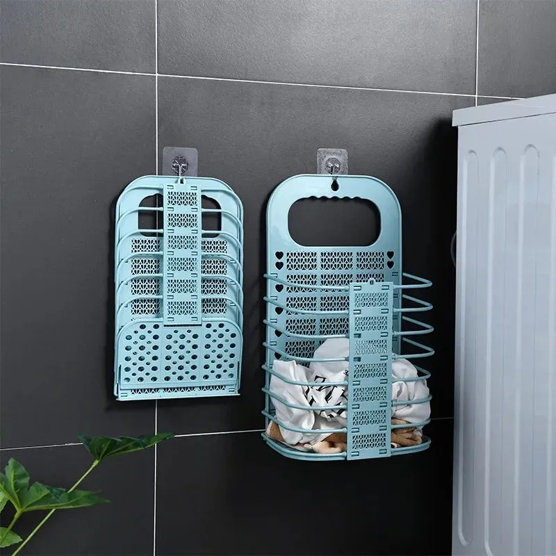 Foldable laundry basket