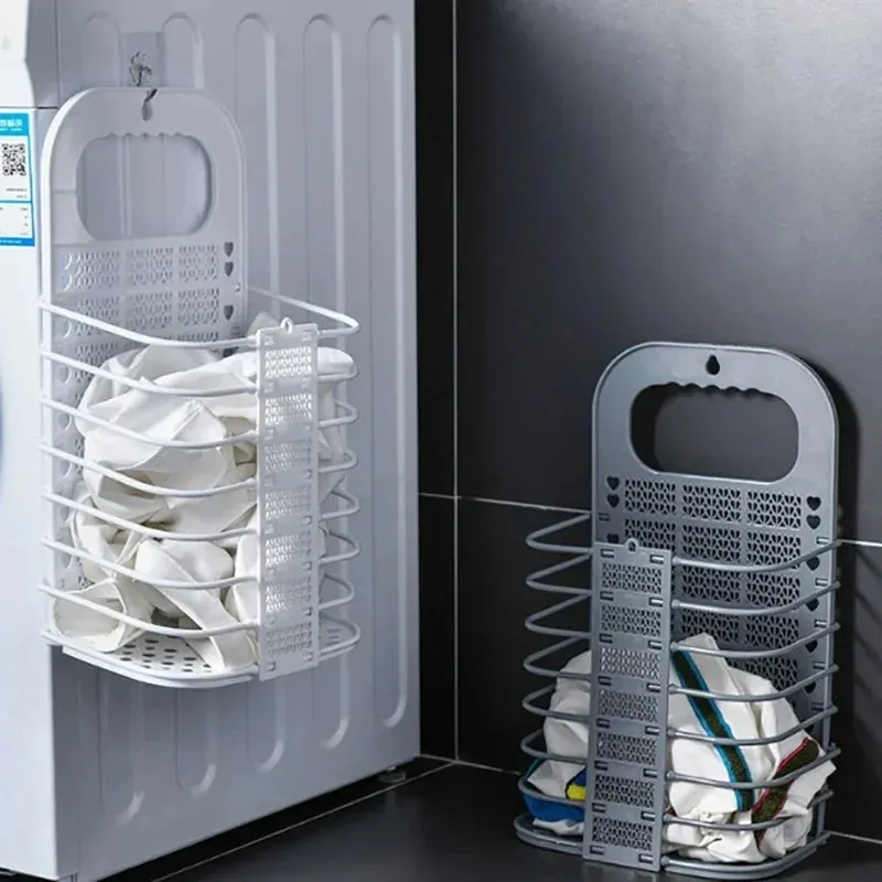 Foldable laundry basket