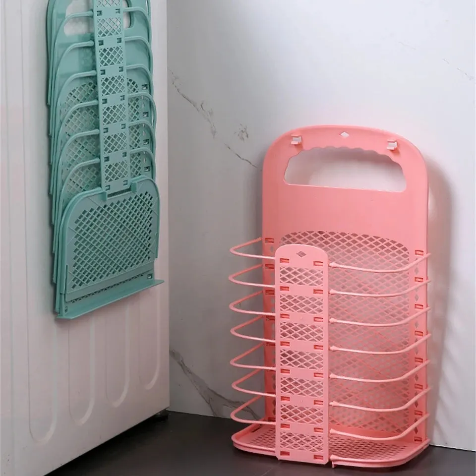 Foldable laundry basket
