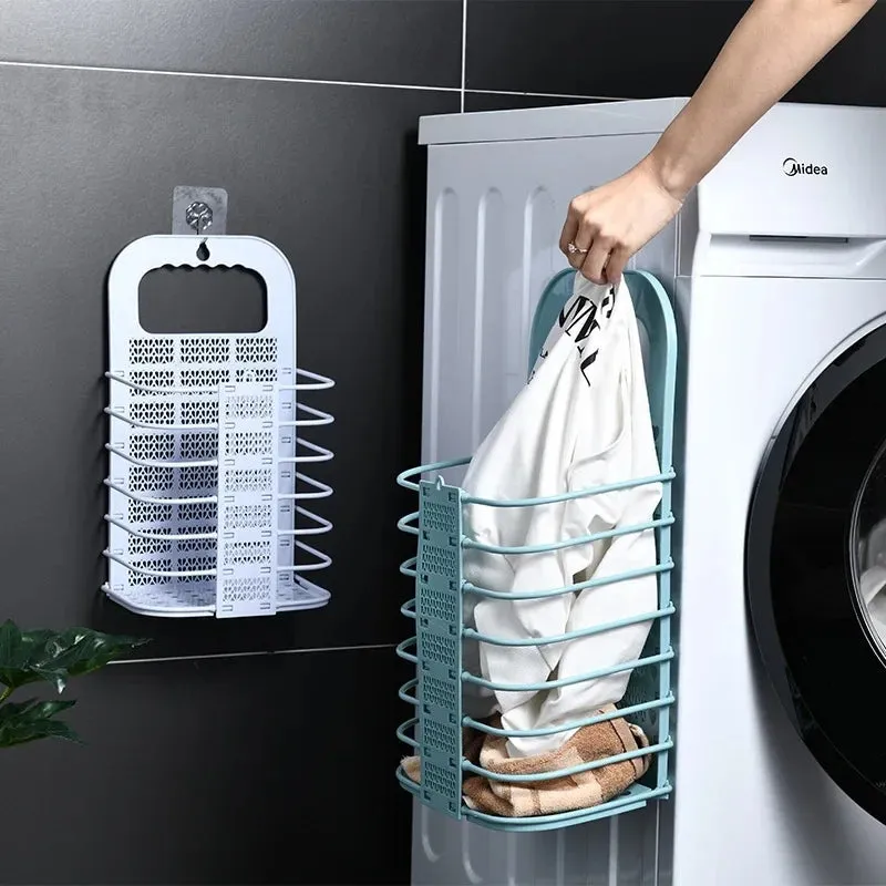 Foldable laundry basket