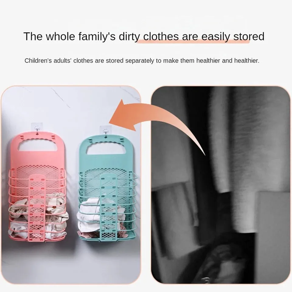 Foldable laundry basket