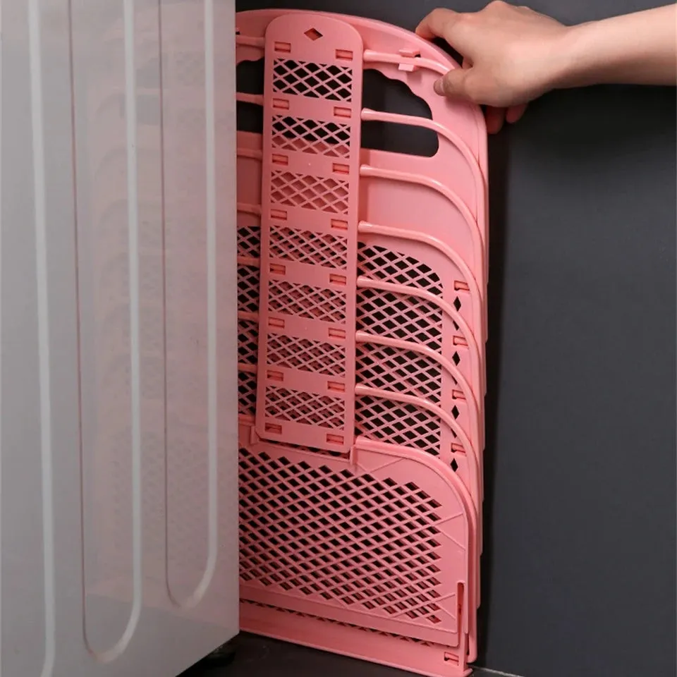 Foldable laundry basket