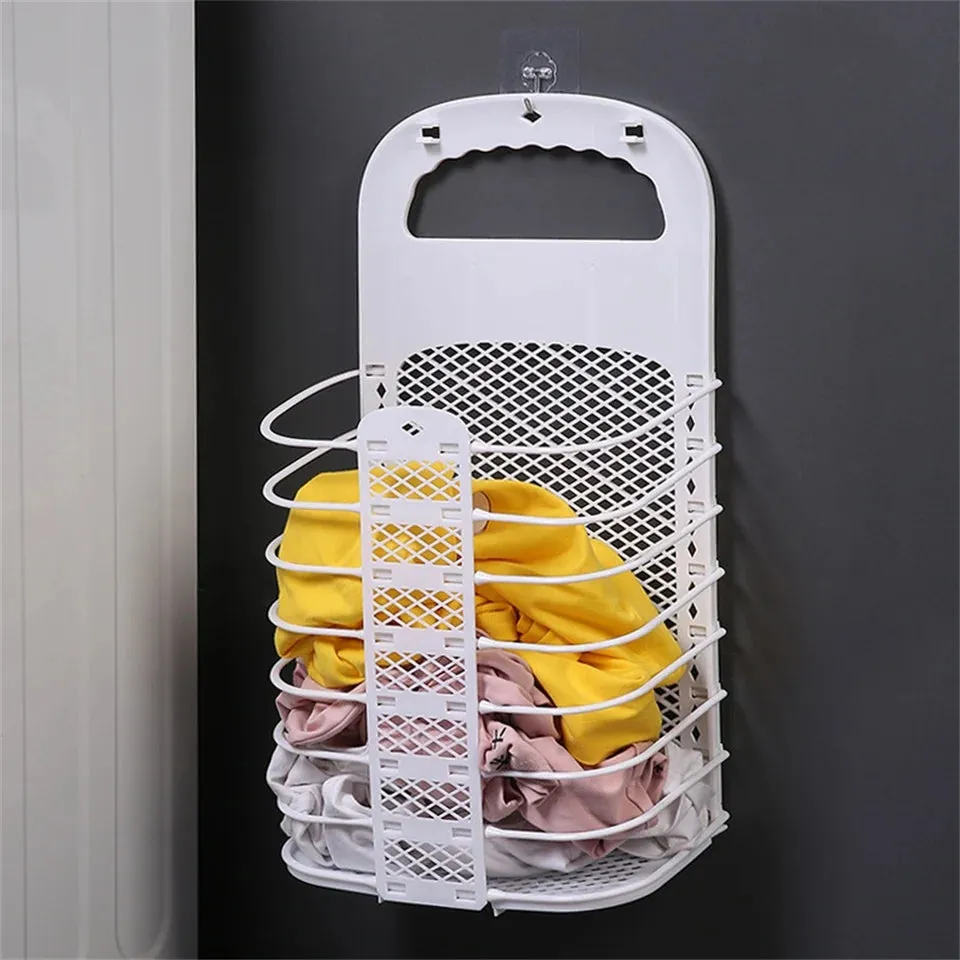 Foldable laundry basket
