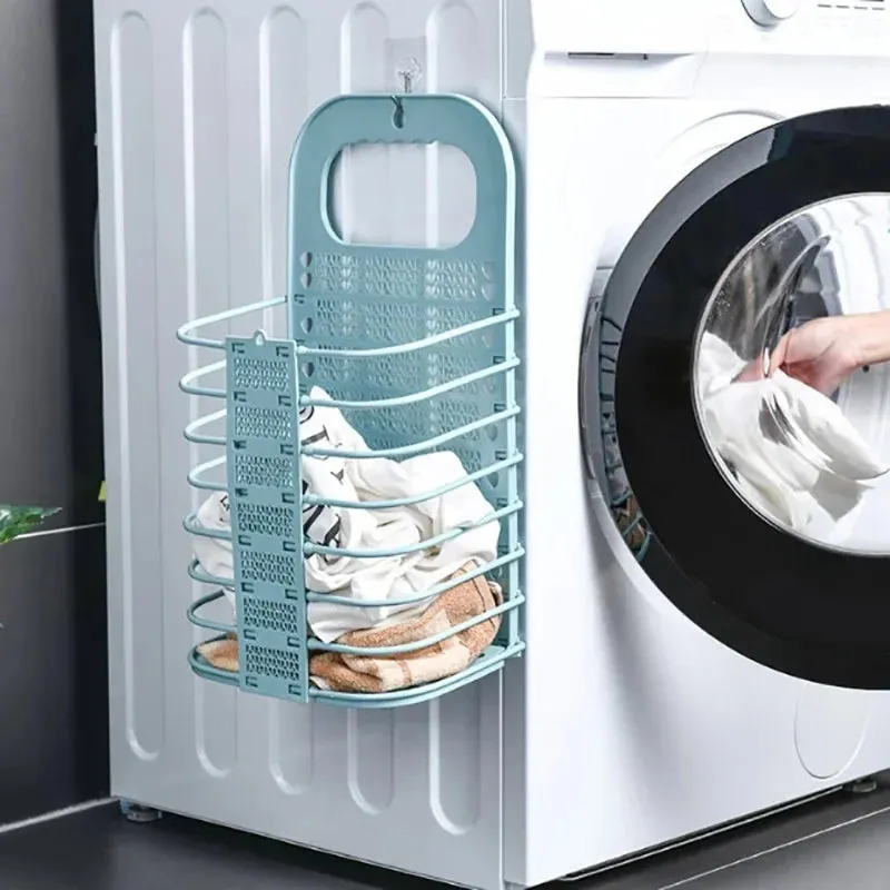 Foldable laundry basket