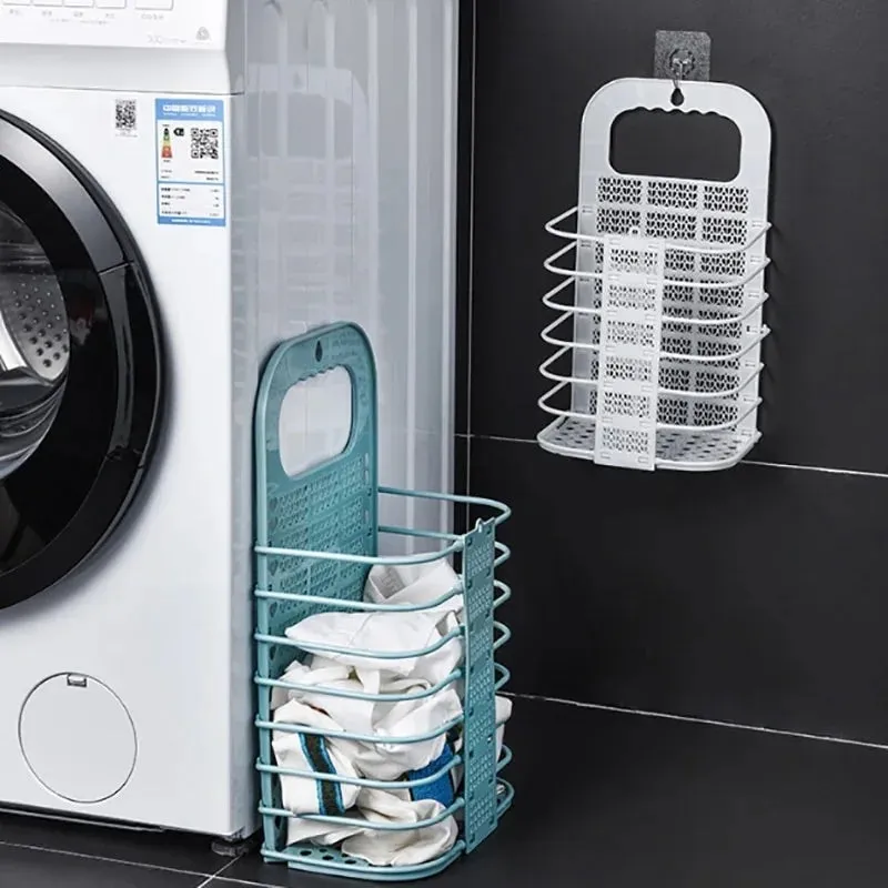 Foldable laundry basket