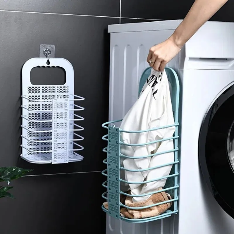 Foldable laundry basket
