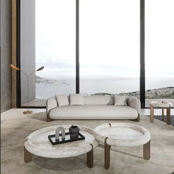 Fully Upholstered Indoor Furniture - Sofa Set - Teagan