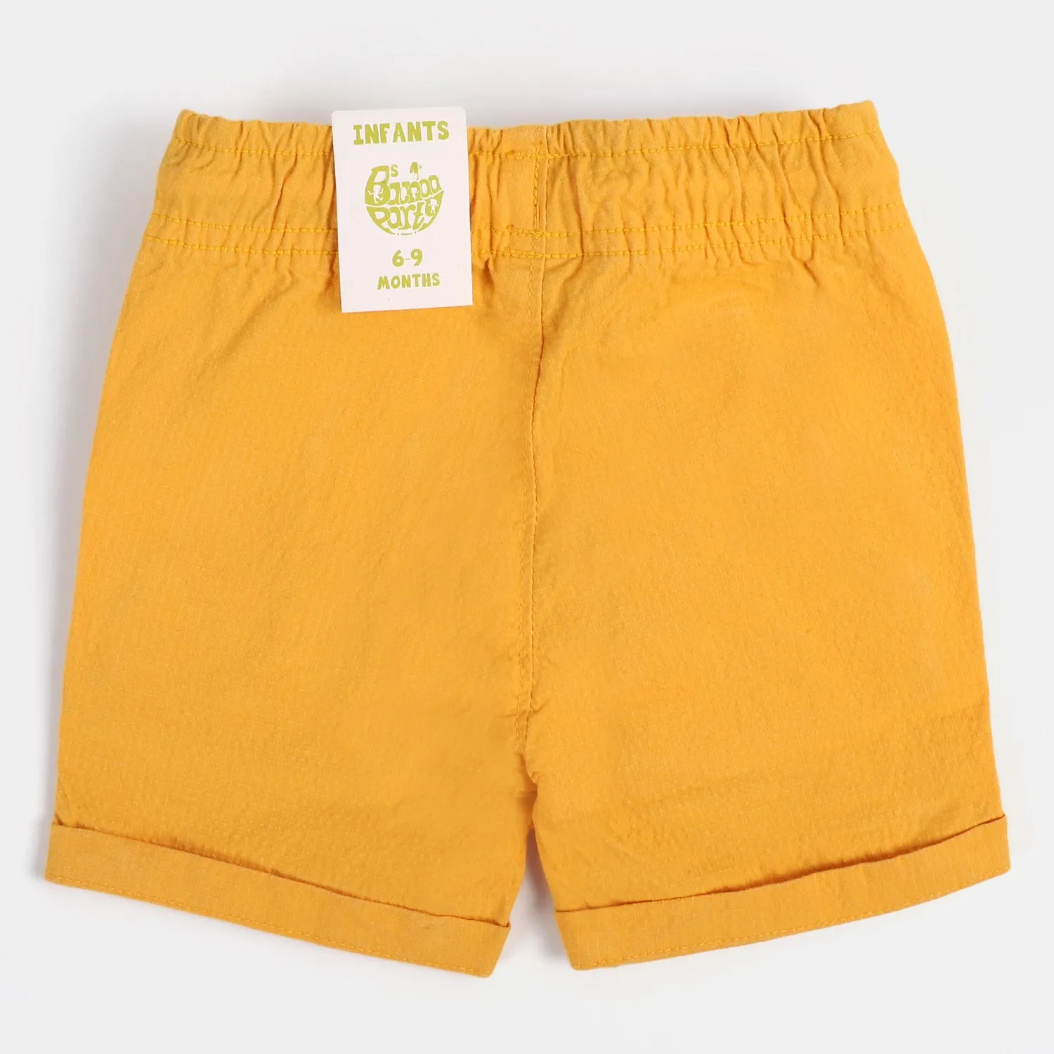 Infant Boys Cotton Short Character| Citrus