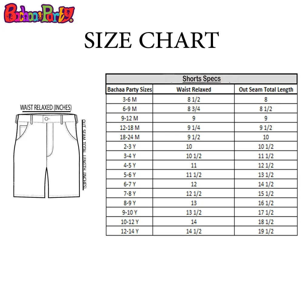 Infant Boys Cotton Short Character| Citrus