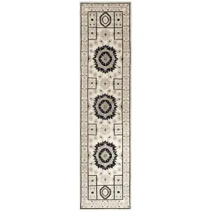 Kenya Classic Ivory/Gray Runner Rug