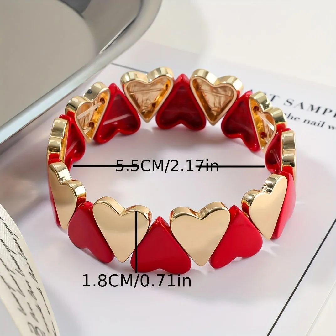 Love Heart Bangle For Women