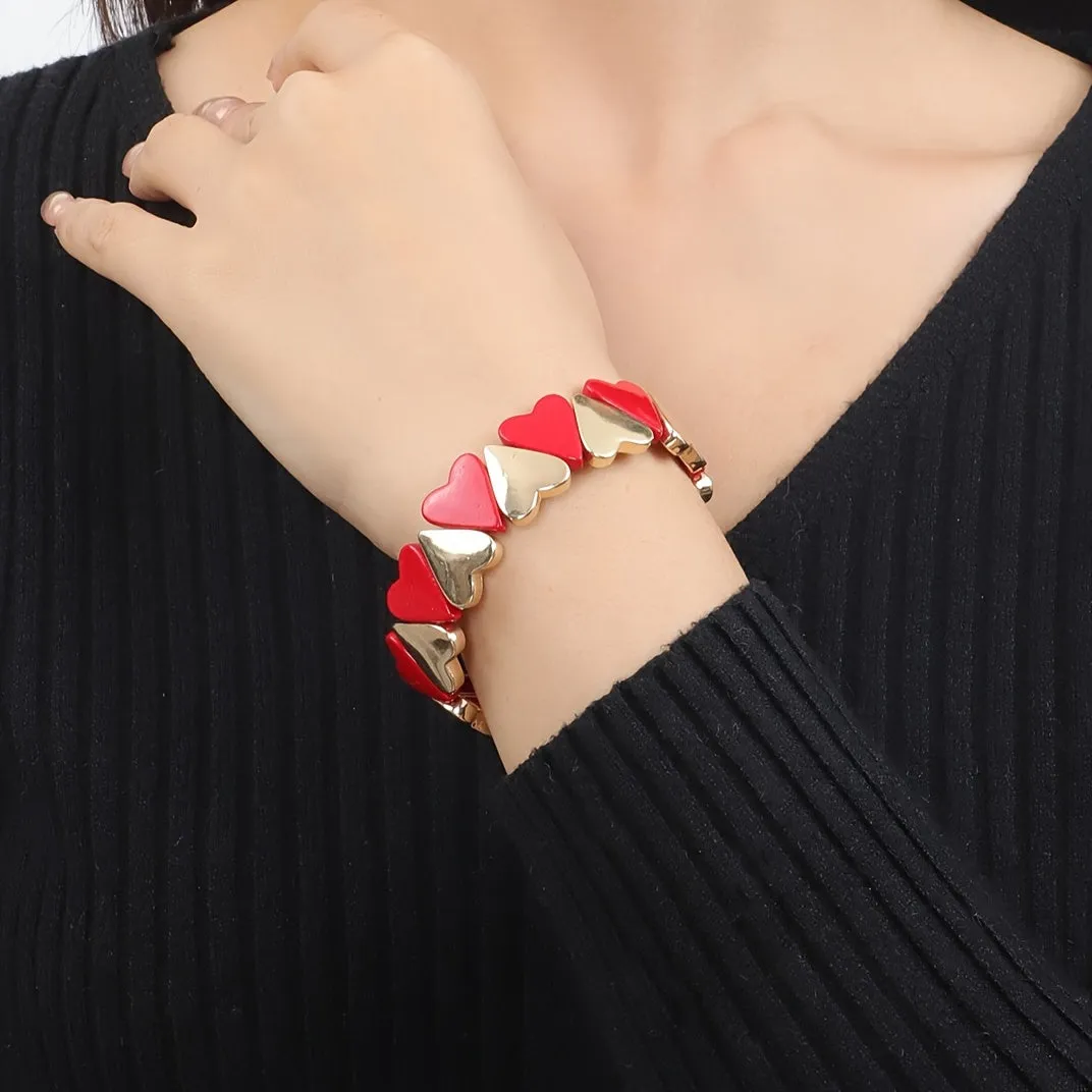 Love Heart Bangle For Women