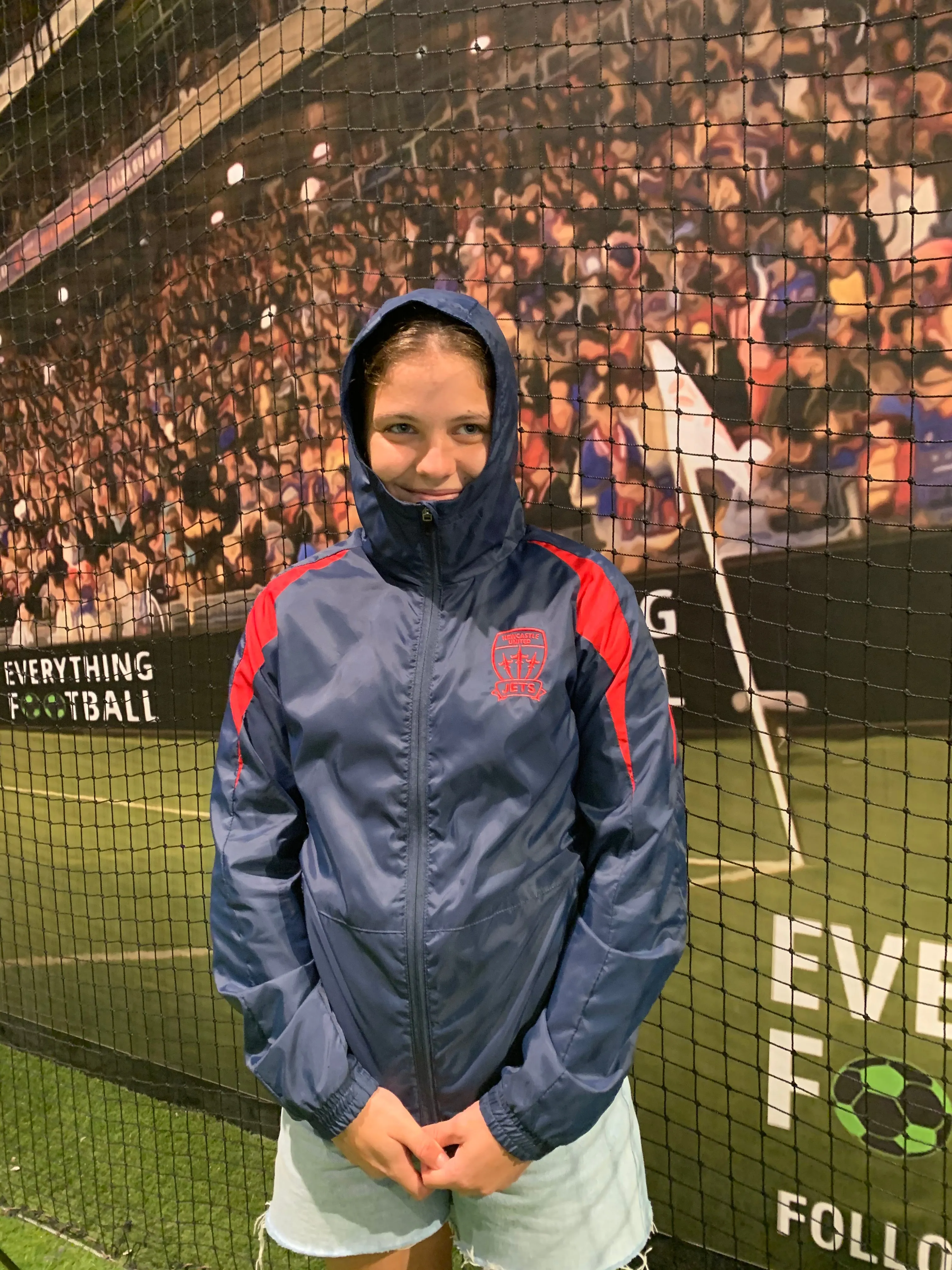 NEWCASTLE JETS WET WEATHER WOMENS/YOUTH JACKET