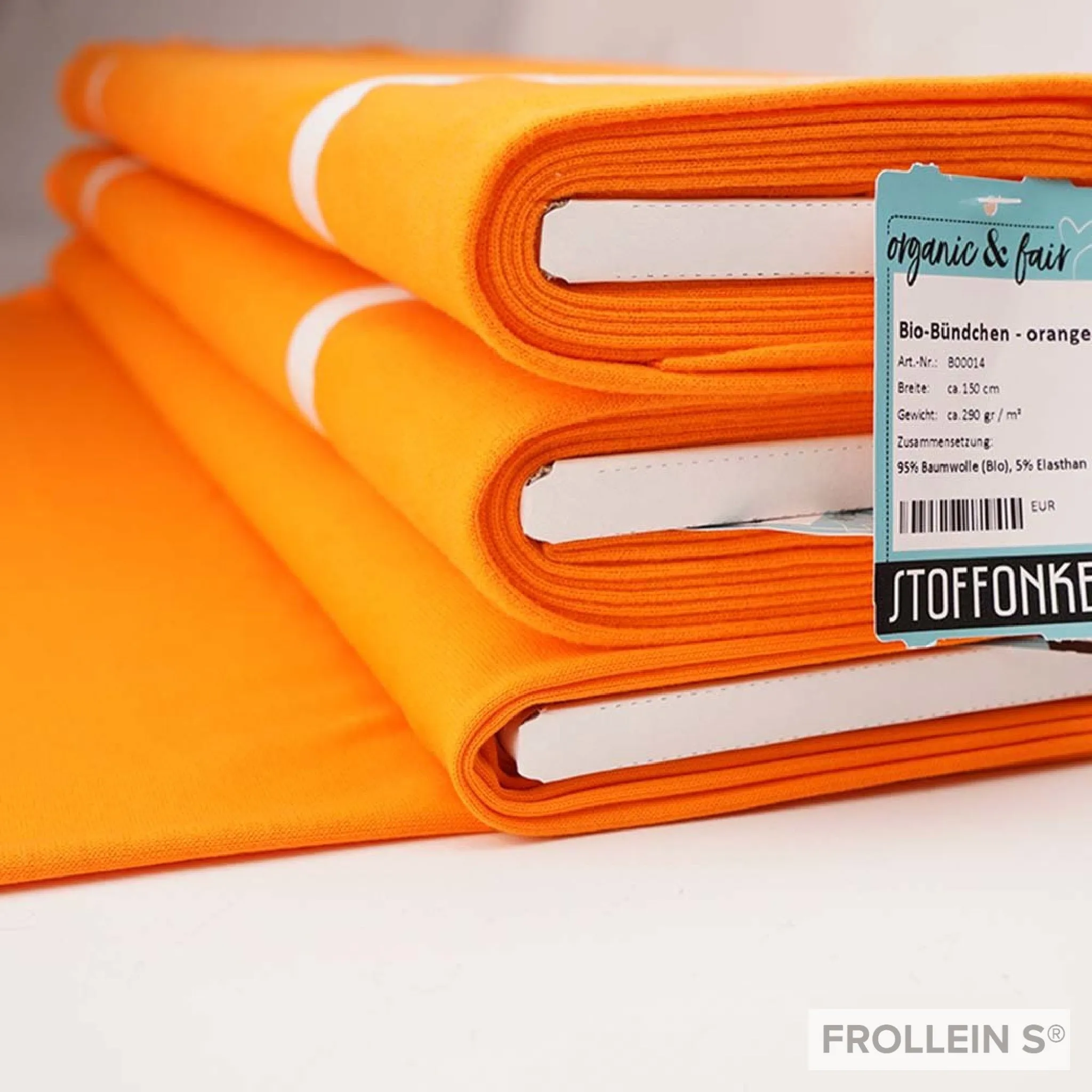 Organic Ribbing - Orange