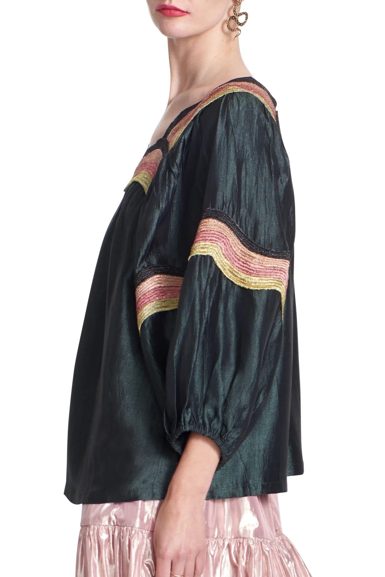 PATTI TOP- Metallic