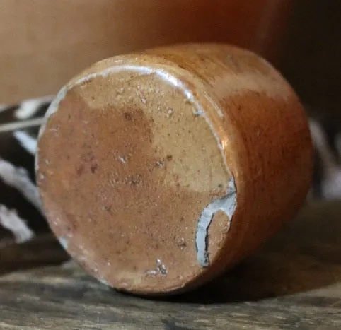 Pennsylvania Dutch Ledger Bird Pen Wipe Inkwell Gathering