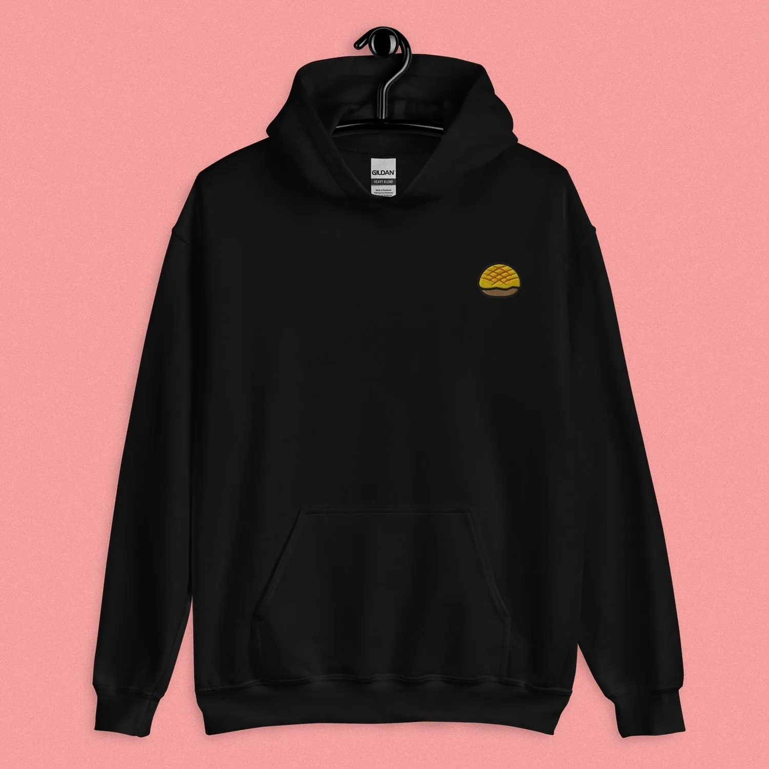Pineapple Bun Embroidered Hoodie