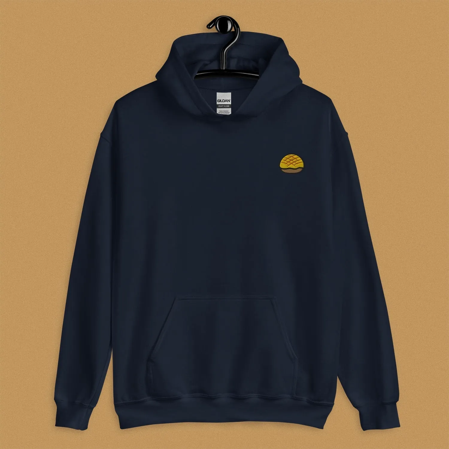 Pineapple Bun Embroidered Hoodie