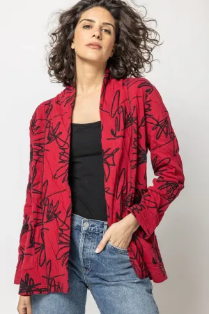 Scribble Weave Cardigan Jacket