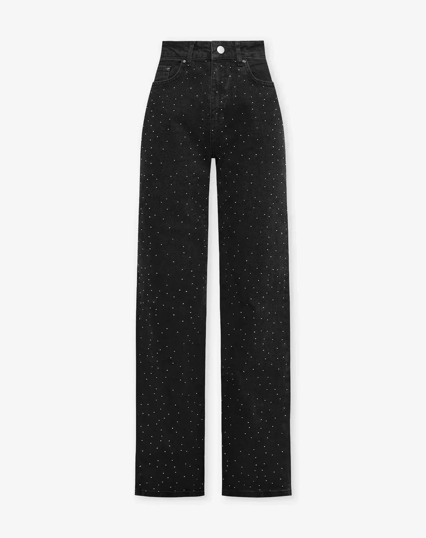 Sequin Denim Jeans