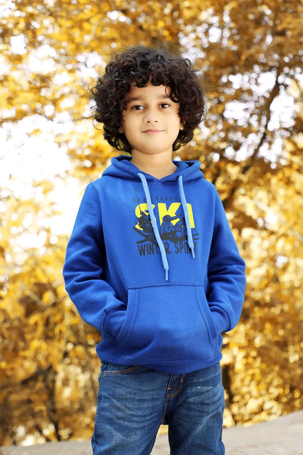 Skiing Hoodie