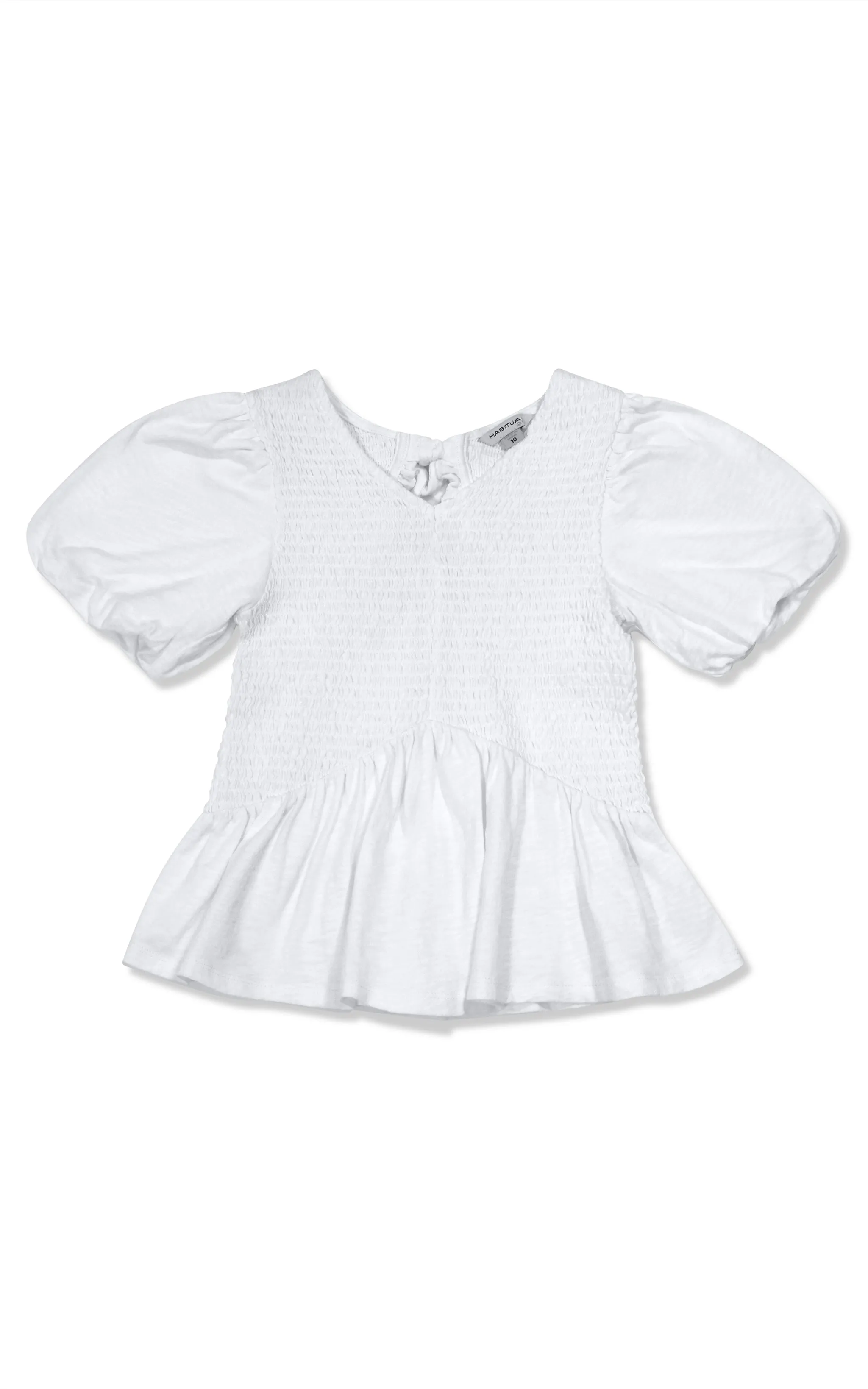 Smocked Tie Back Top | 7-16