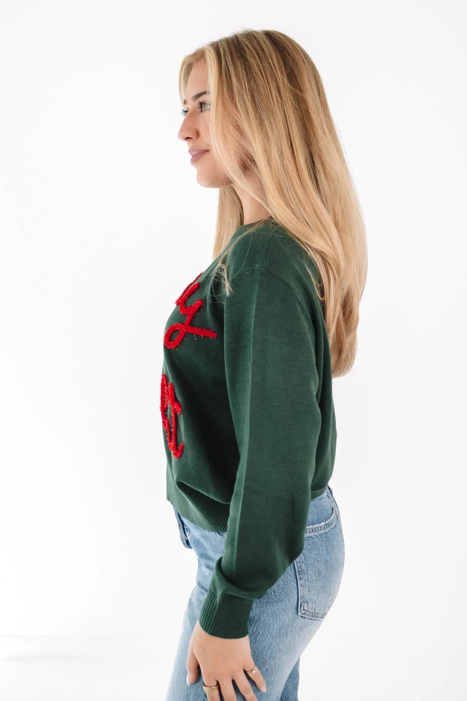 The Merry & Bright Sweater - Green