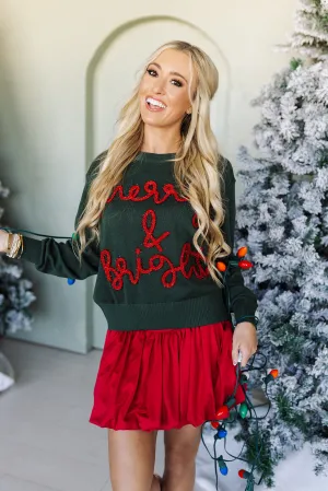 The Merry & Bright Sweater - Green