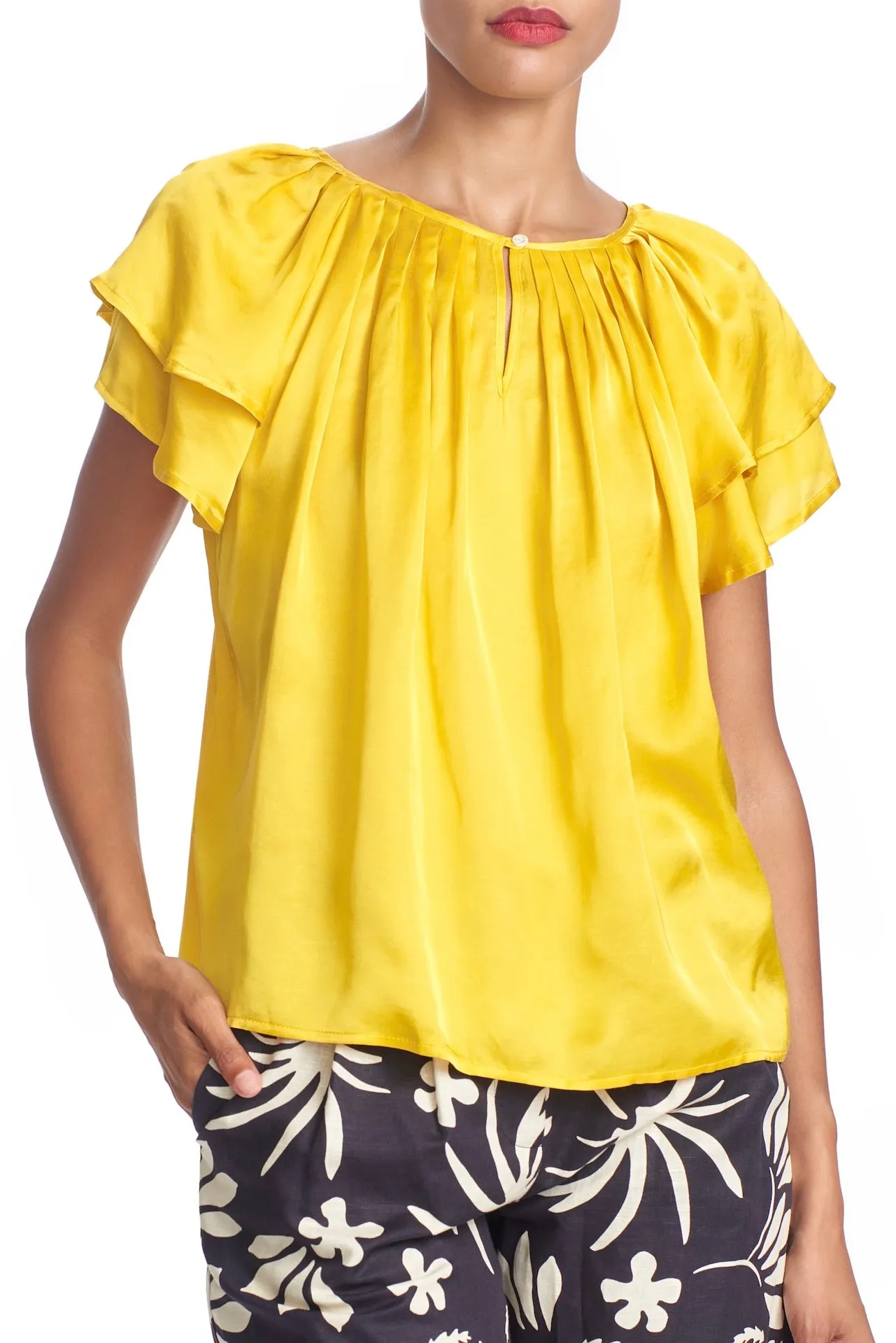 THE PENNY TOP - Satin