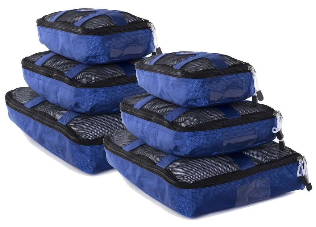 Three-Piece Packing Cubes – Luggage Organizers